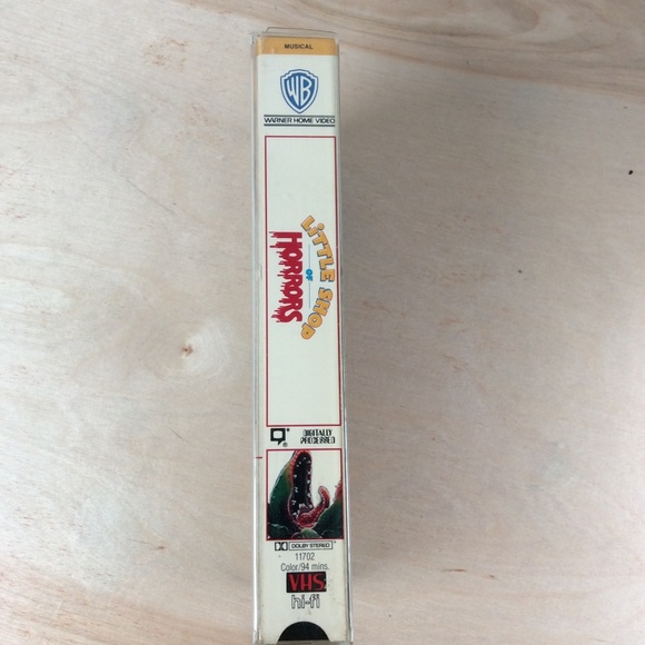 Little Shop Of Horrors VHS Tape Warner Bros 1987 11702 Rick Moranis - Picture 9 of 11